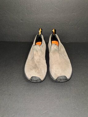 Merrell I Men's I Jungle Moc I Slip-On Suede Casual Shoes - Gray I Size 9